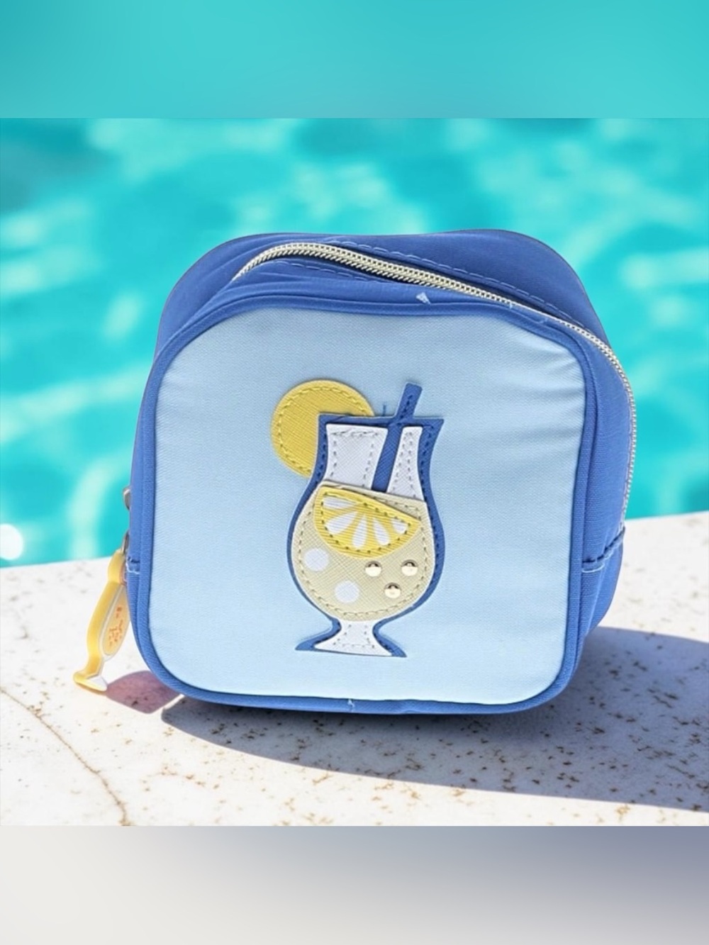 💙💛WANDERING MOON💙💛Spritz Zipper Pouch/NWOT